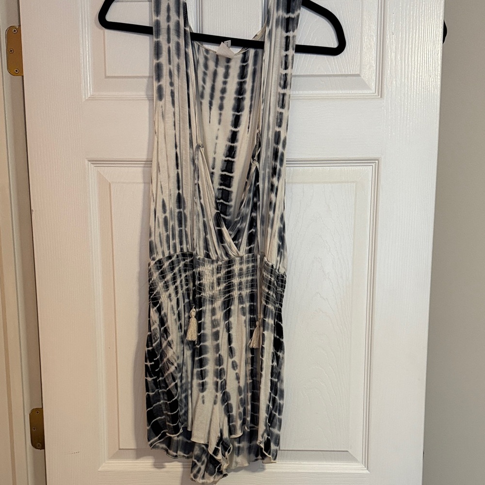 BECCA Black and White Mini Dress